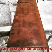 Plátaí Corten Steel S355J2WP